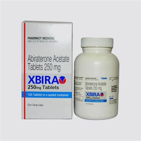 Xbira 250mg Tablet Price: Buy Abiraterone, Uses, Dosage